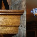 Existing Mantel and New Window Valance