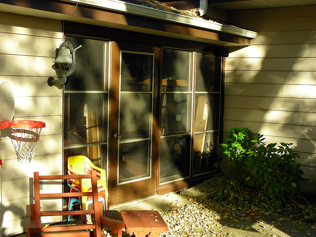 Before picture of the rear