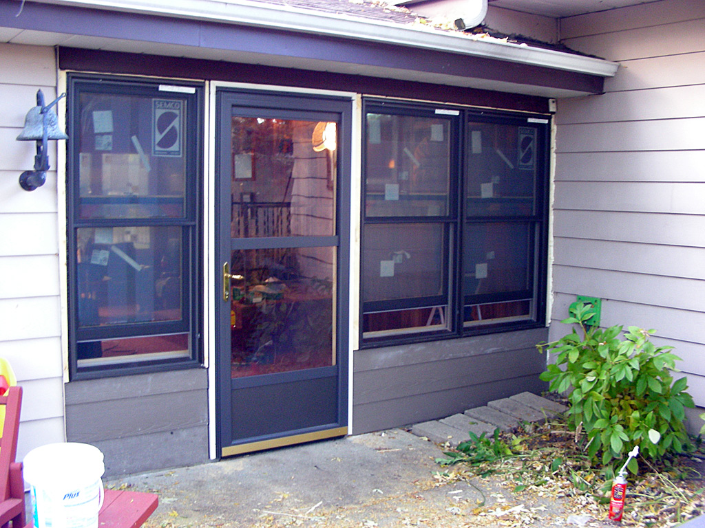 Completed picture of the rear