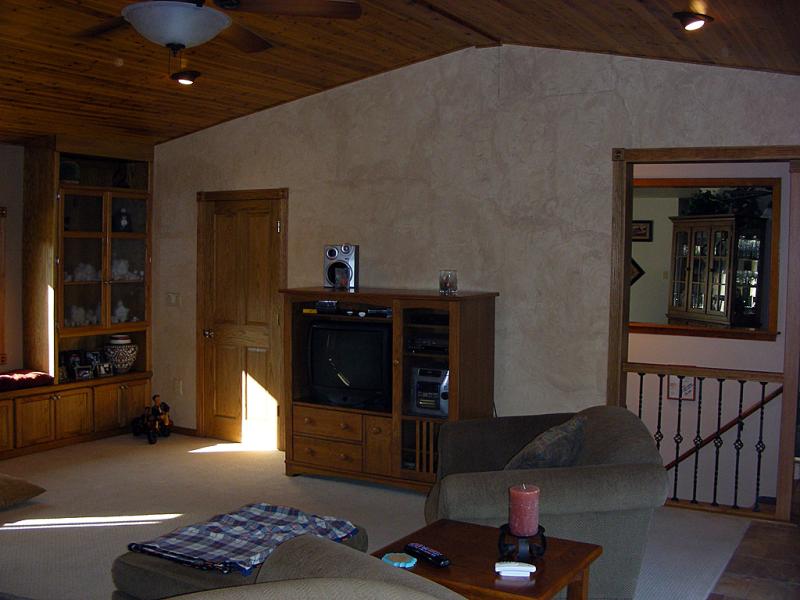 Tongue and groove ceiling