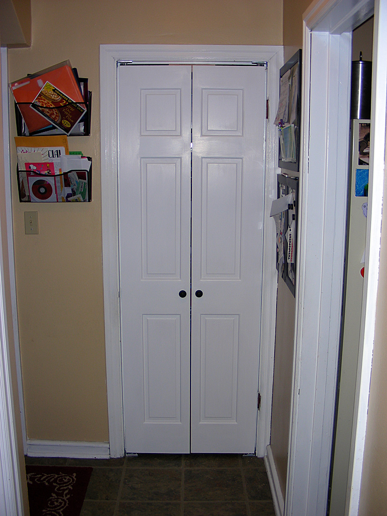 Completed French doors