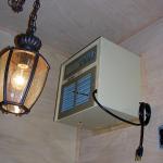 A new Wine cooler unit was installed and vented outside