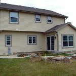 Pre stage with the holes drilled below frost lines.